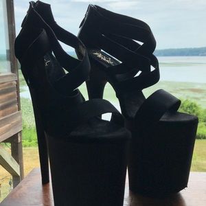 Pleaser Heel Size 8